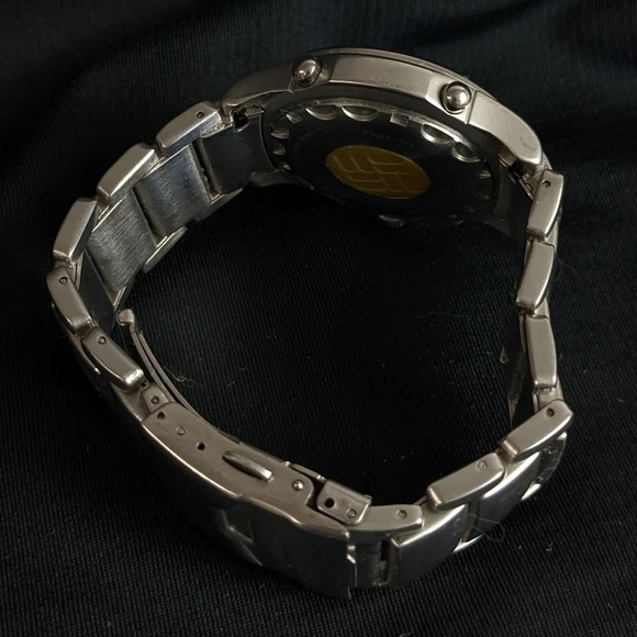 Vintage Columbia stainless steel quartz watch, analog digital, date, alarm, 50m - Picture 8 of 15